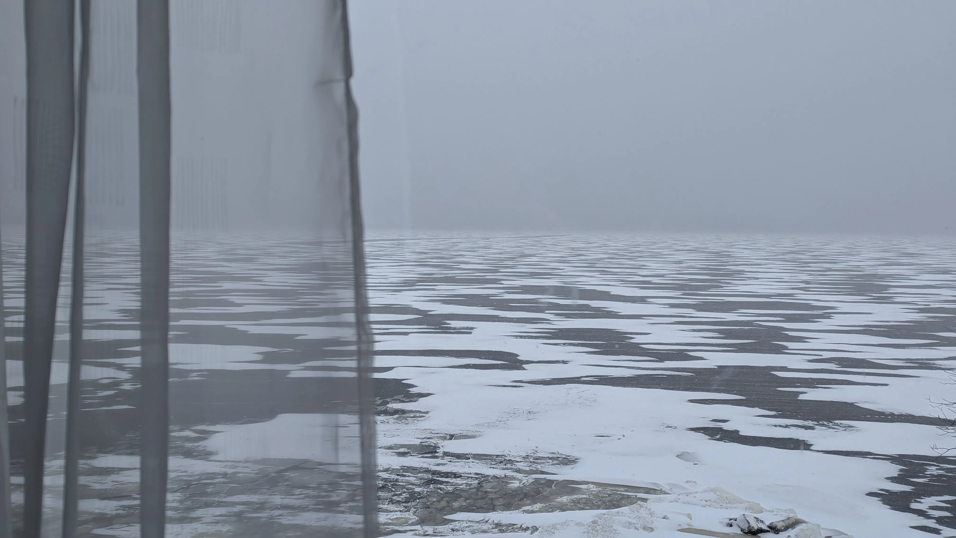 winter river